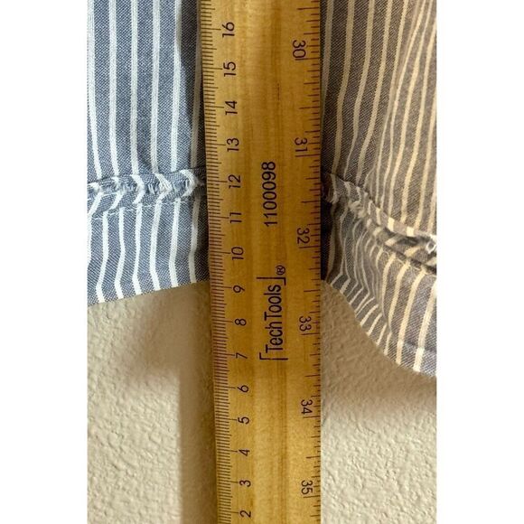 Intimately Free People Striped Jomo Romper Print Cotton Oversized XS - Picture 8 of 11